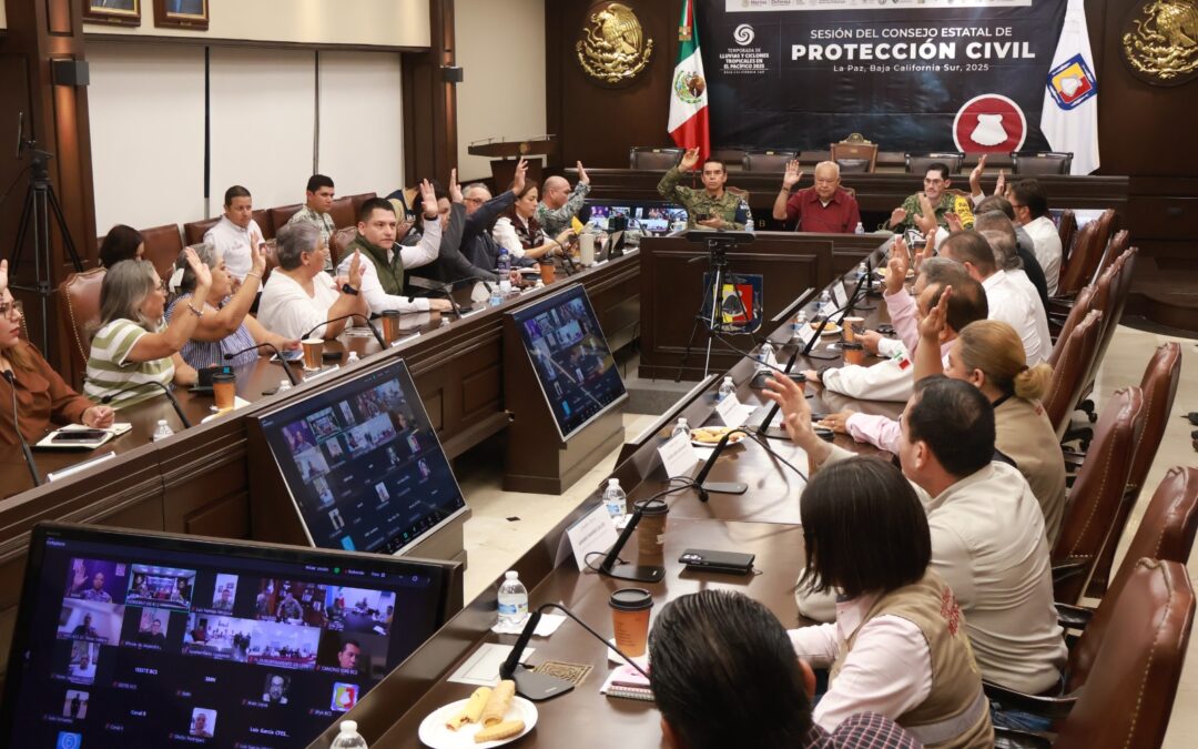 Continúa el pronóstico de intensas lluvias en BCS por “Lorena”