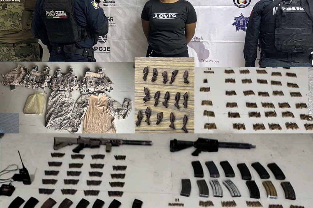 Mesa Estatal de Seguridad destaca detención y aseguramiento en Comondú durante operativos interinstitucionales