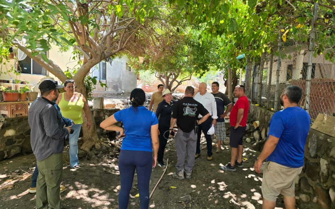 Gobernador continúa en Mulegé respaldando a la comunidad de San Ignacio
