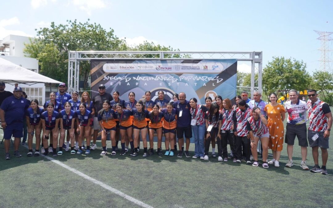 Finalizan los Juegos Nacionales Populares 2025 en BCS