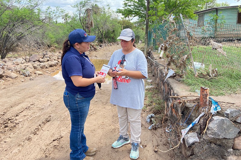 Realiza el sector salud BCS acciones preventivas en San Ignacio