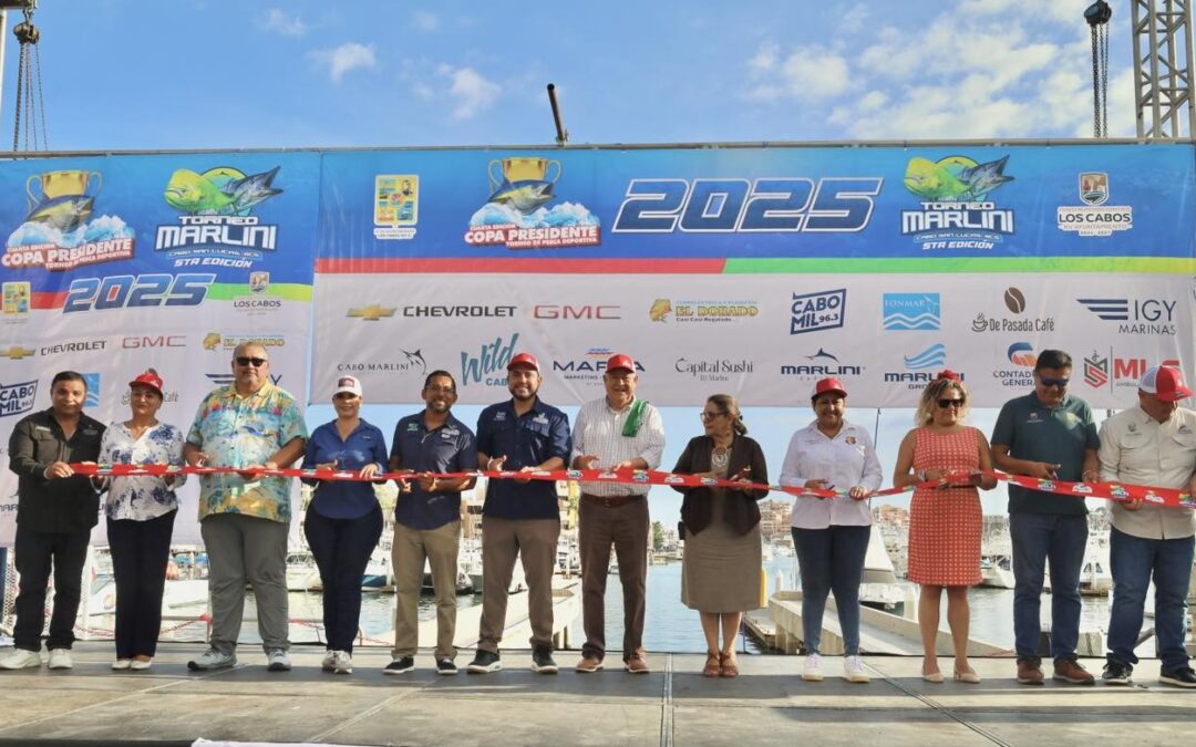 Inician inscripciones para el Torneo de Pesca “Copa Presidente – Marlini 2025”