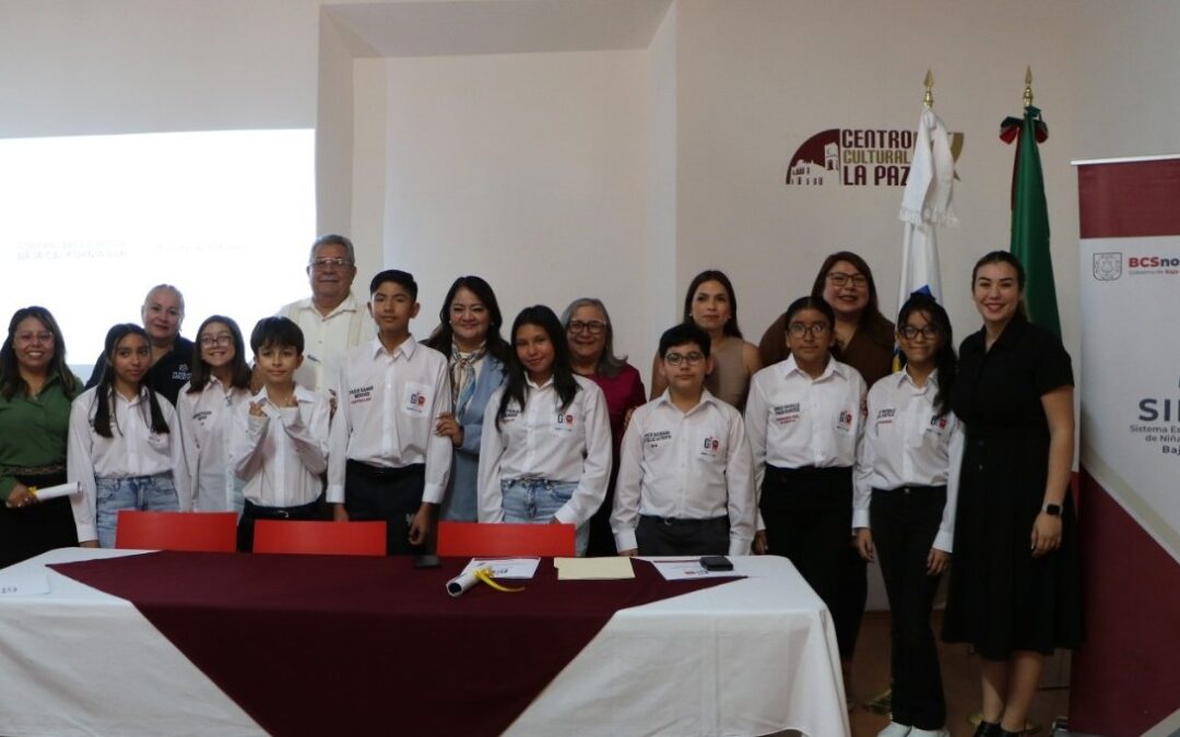 Finaliza actividades el Segundo Gabinete Infantil 2025 en BCS