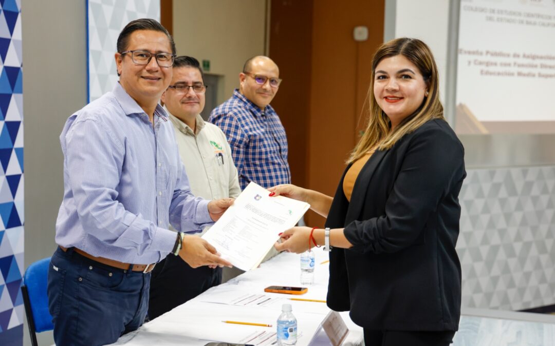 Asignación de plazas docentes 2025–2026: CECyTEBCS refuerza la transparencia y equidad