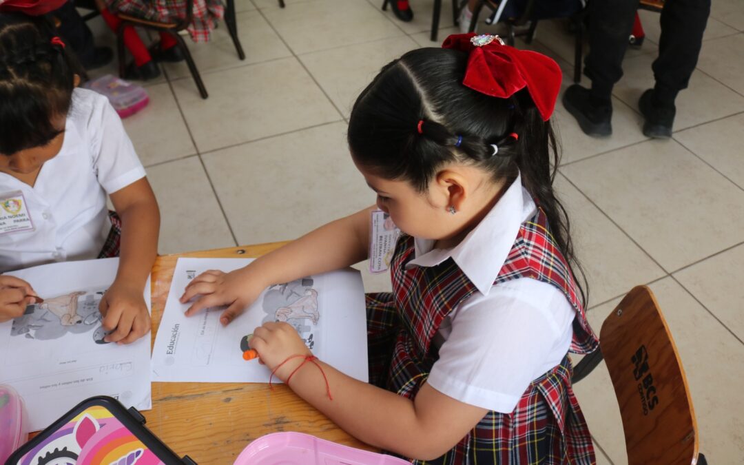 Preescolar de BCS supera 70% en Ejercicios Integradores del Aprendizaje