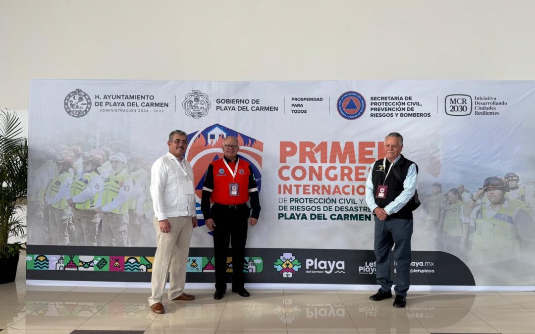 Participa BCS en Primer Congreso Internacional de Protección Civil y Gestión de Desastres 2026