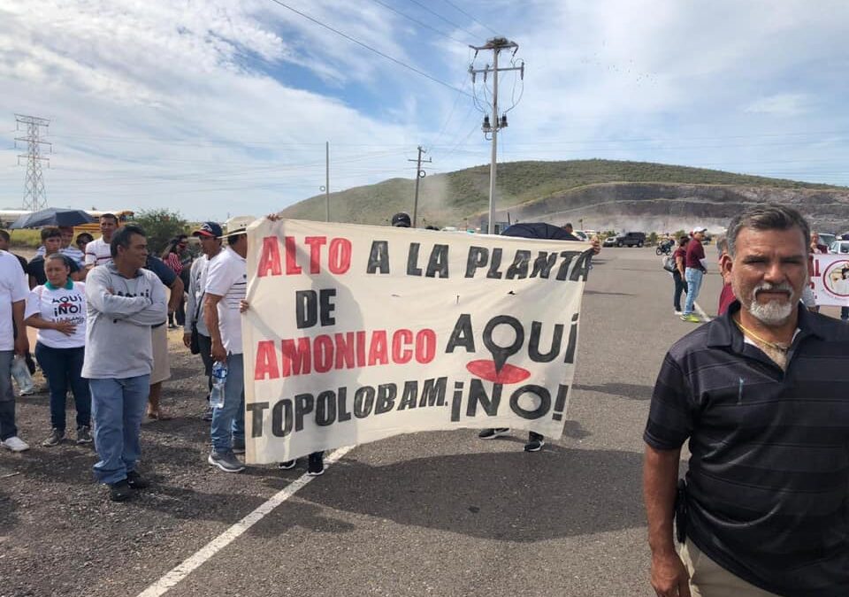 Sin importar riesgo ambiental, avanza planta de amoniaco en Sinaloa