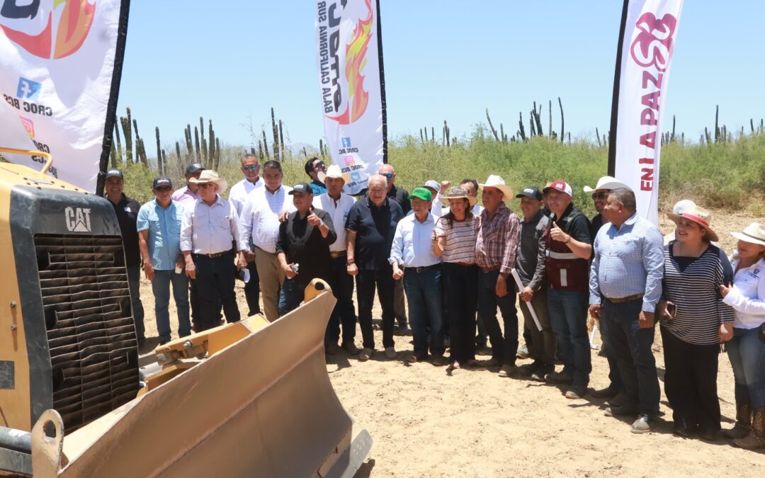 Pone en marcha Gobernador Víctor Castro obra para la conservación de agua