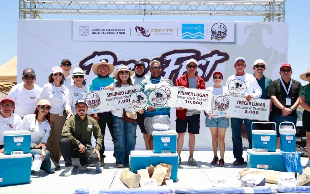 PescaFest 2026 reúne a más de 300 participantes y fortalece la convivencia familiar en BCS