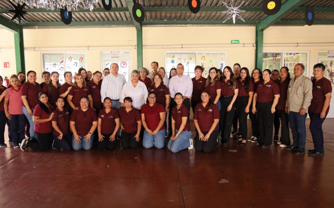 Avanza proyecto para convertir la estancia “Luz Davis de Mendoza” en jardín de niños