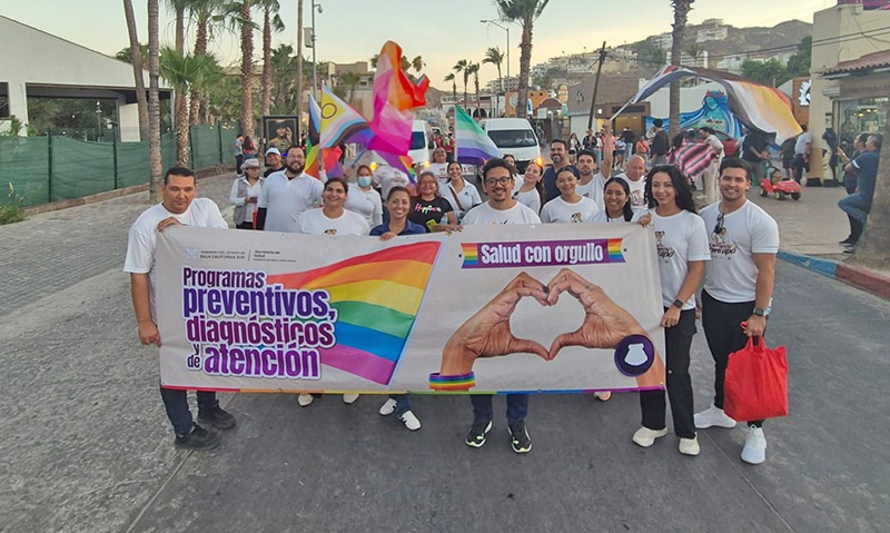 Distribuyó Salud estatal más de 25 mil preservativos durante Festival del Orgullo LGBTQ+
