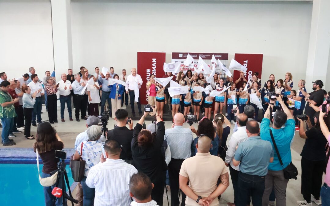 Gobernador pone en marcha rehabilitación integral del GUM; se fortalecerá el desarrollo de atletas sudcalifornianos