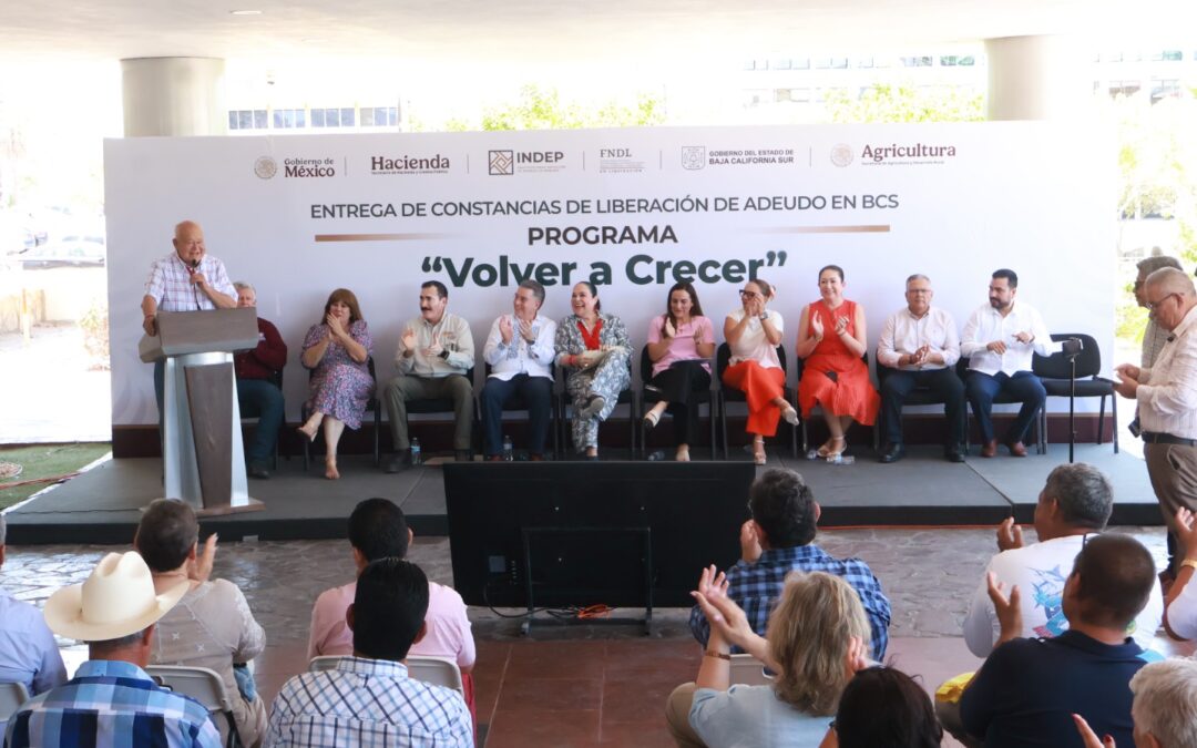 Gobernador respalda a mujeres y pequeños productores de BCS con el programa “Volver a Crecer”