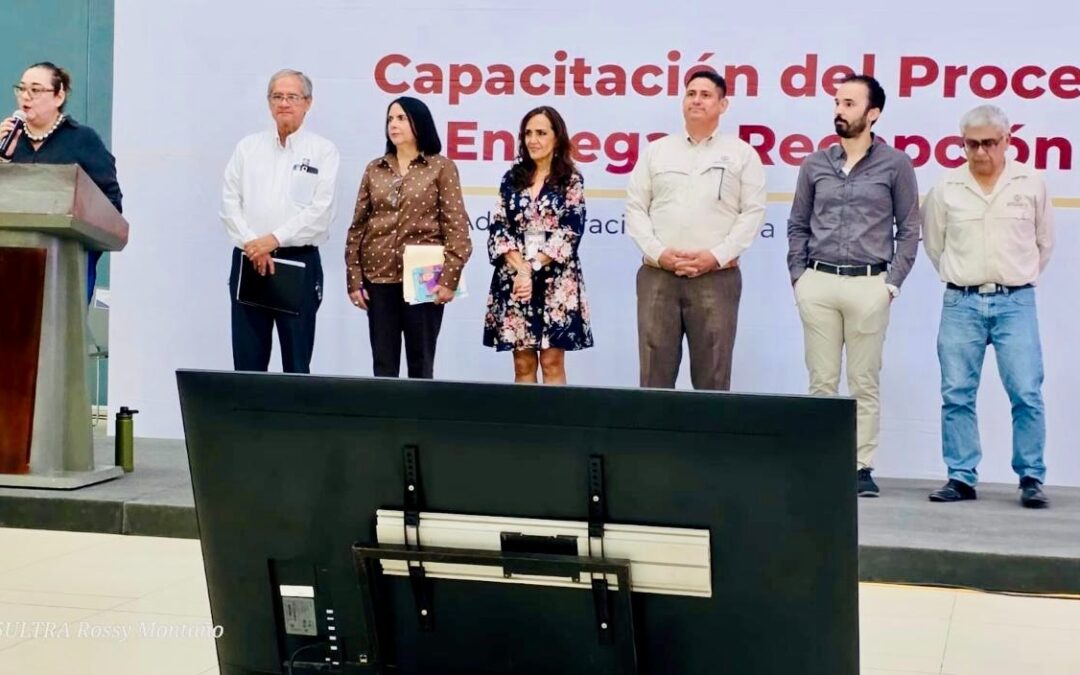 Realiza Gobierno del Estado décima sesión de capacitación para la Entrega-Recepción