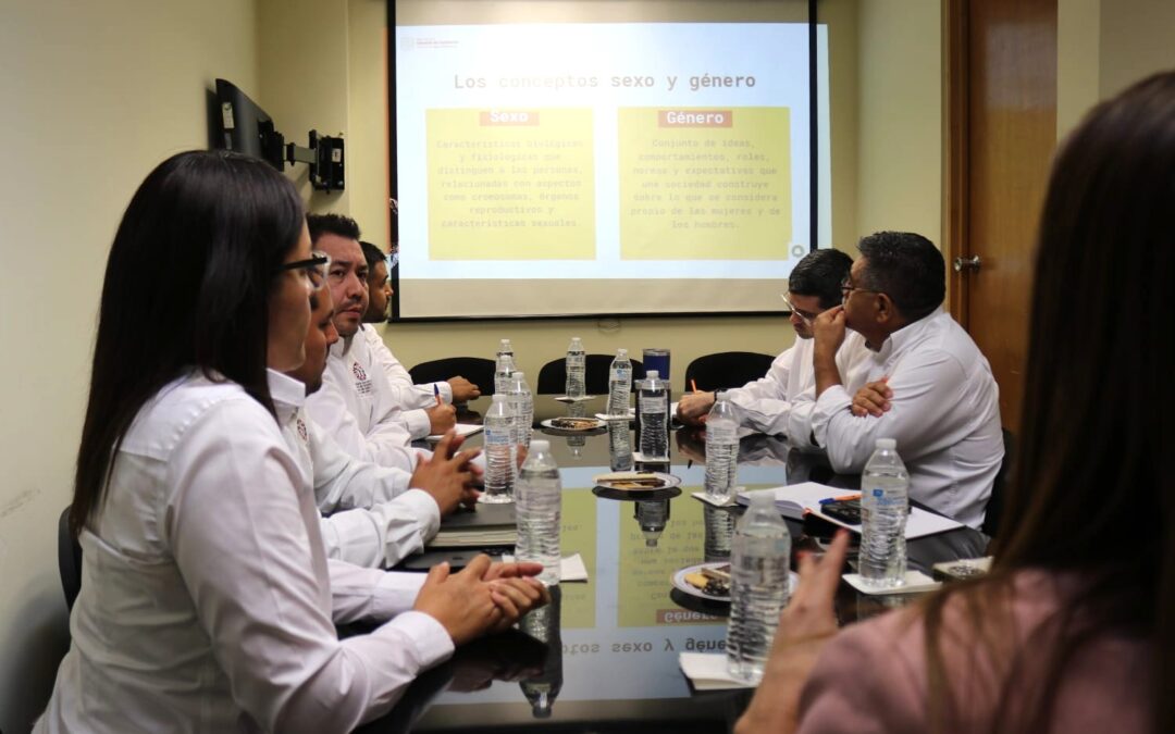 Imparte SGG capacitación en perspectiva de género a servidoras y servidores públicos