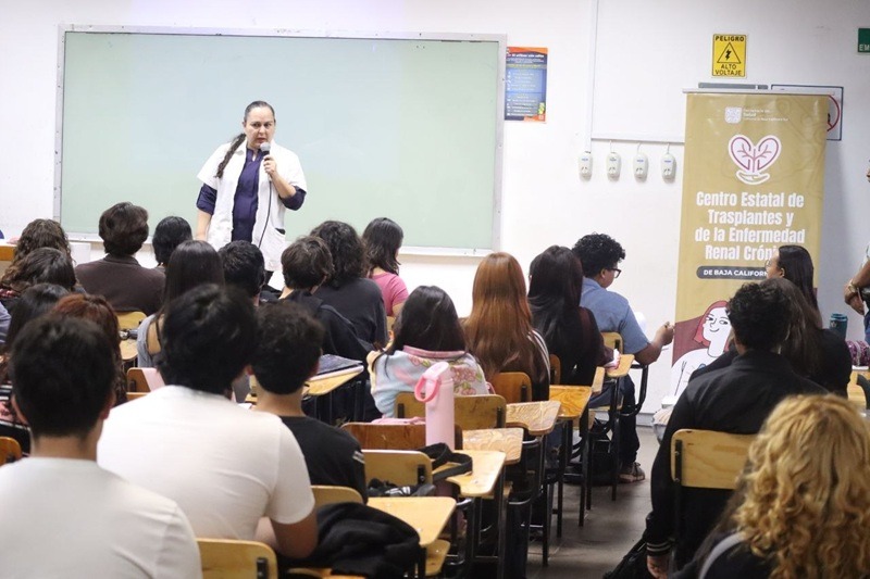 Acerca Salud información sobre donación de órganos a universitarios