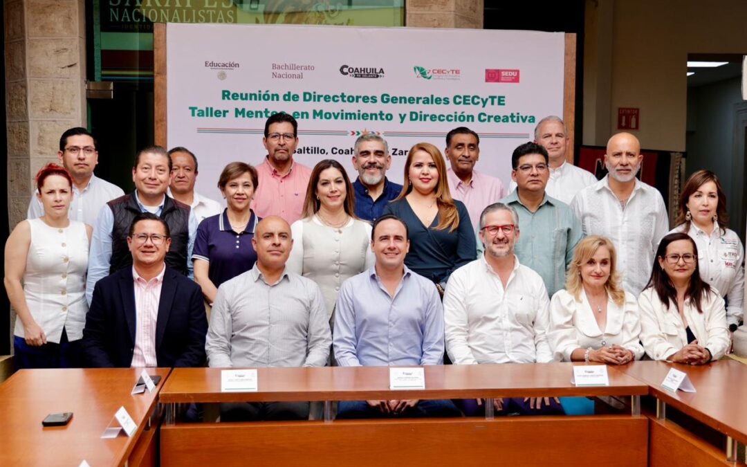 Participó CECyTE BCS en reunión nacional para analizar retos de la Educación Media Superior